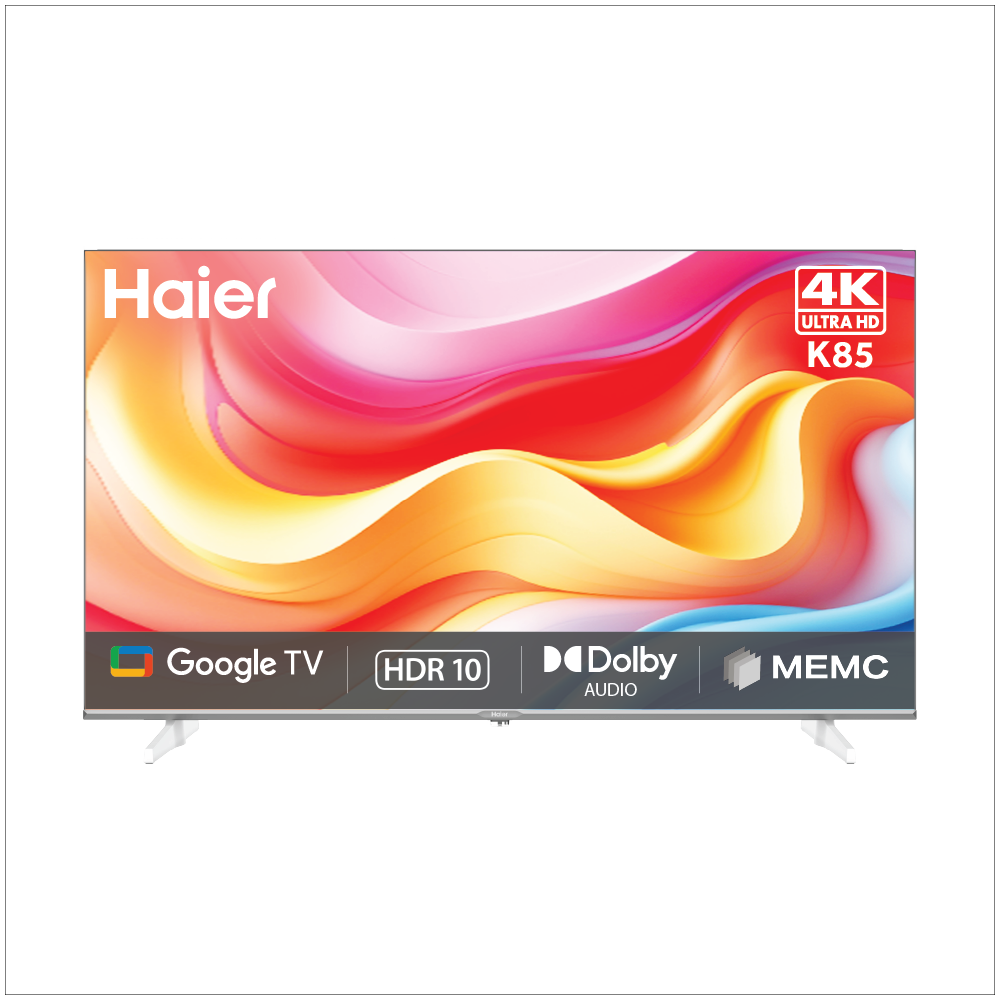 Haier K85 4K Ultra HD 164cm (65) Google TV | Google Assistant
